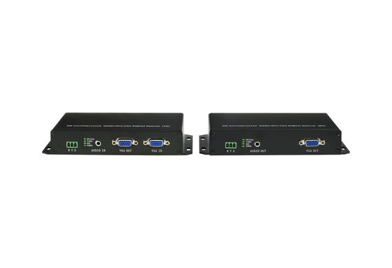 uncompressed ,VGA over fiber extender ,VGA video audio  fiber media converter supplier