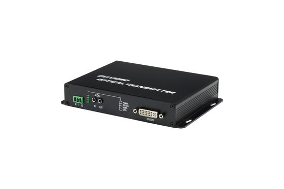 HD DVI To Fiber Converter Transfer Signal Source To Long Distance Terminal supplier