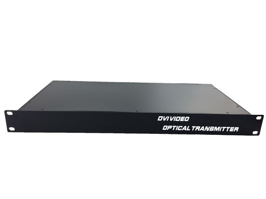 4channel ROHS DVI To Fiber Converter DVI Transmitter & Receiver With 4ch Reverse Data supplier