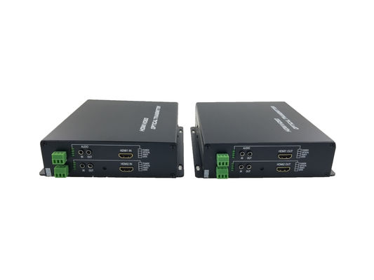 2 channnel HDMI fiber optic cctv FULL HD video converter 1080p HDMI Fiber Optical audio Transmitter and Receiver supplier