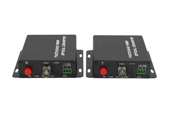 1 fiber port RS485 data CVI Fiber Converter Single mode SC connector audio transmitter receiver supplier