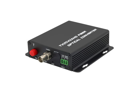 1 fiber port RS485 data CVI Fiber Converter Single mode SC connector audio transmitter receiver supplier