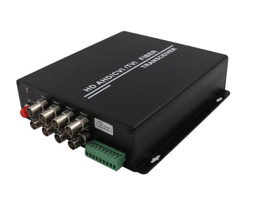HDCVI/TVI/AHD 45MHz Single Mode Fiber Video Converter Coaxial Cable FC / ST / SC Connector supplier