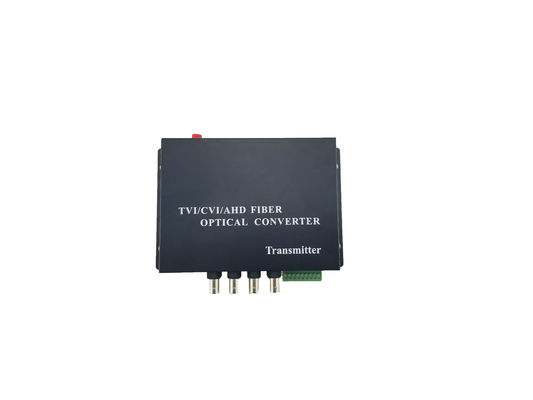 HDCVI/TVI/AHD 45MHz Single Mode Fiber Video Converter Coaxial Cable FC / ST / SC Connector supplier