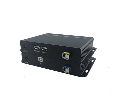 1 channel Long Distances Dvi To Fiber Converter Transceiver Receiver Over One Fiber Optic Cable Single Mode / Multimode supplier