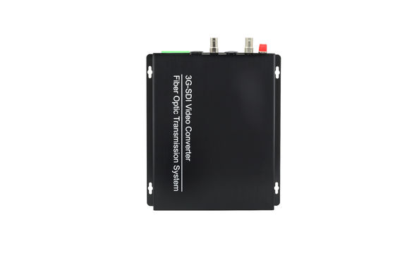 80KM distance SDI Video fiber Converter , digital signal fiber optical transmitter receiver with 1 Reverese RS485 Data supplier