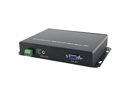 1 Channel 1080P/60Hz VGA to Fiber Video Converter + 1 Channel Stereo 1080P VGA Video Converter Video supplier