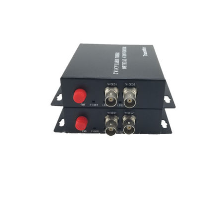 2 Channel Data / Audio / Ethernet I / O Alarm To Fiber 1080p Hd Video Converter Transmit Over Fiber supplier