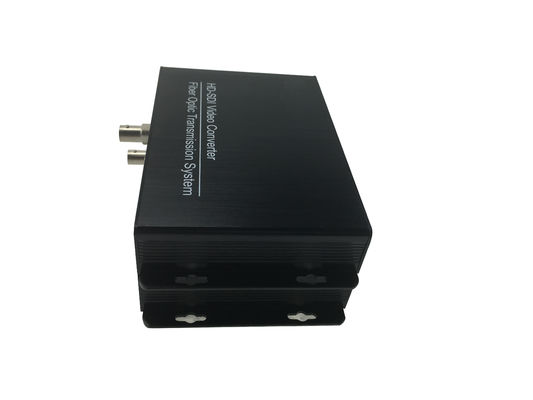 1channel HD SDI  transmitter video to fiber converter with RS485 data SFP  8V ~ 14V DC input voltage 270Mb / s Bit rate supplier