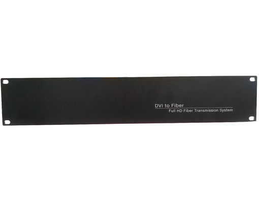 Rack 1080P/60Hz 6 core 6channel 6 data 6audio  Lossless Dvi video fiber converter Transceiver Receiver supplier