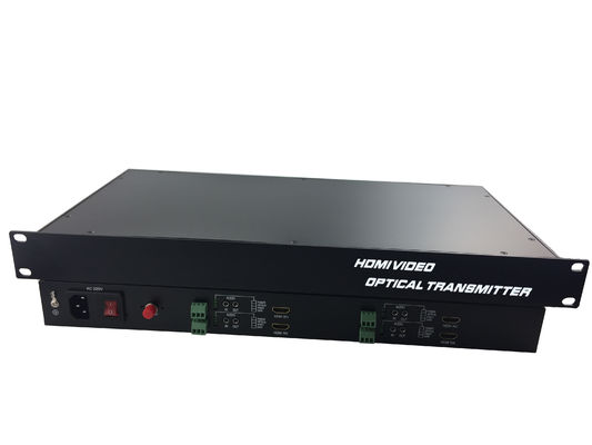 Full HD 4 Channel Uncompressed 1080P/60Hz HDMI with RS232 audio with SFP Modular to Fiber Optic Transmitter Receiver supplier