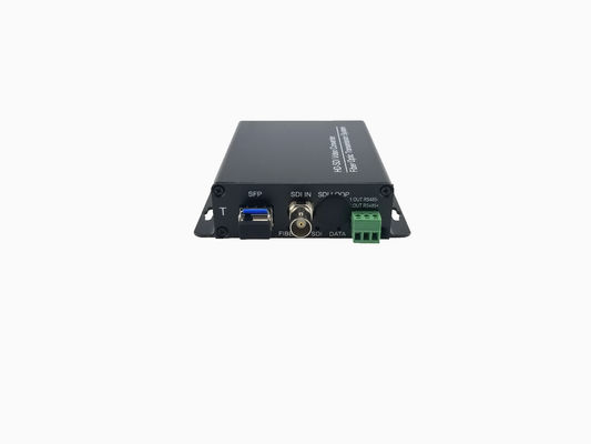 1 Channel Forward HD SDI to Fiber Optic Transceiver with Embedded audio add 1 Ch Reverse RS485 Data supplier