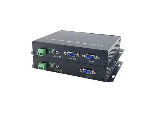 1080P/60Hz VGA fiber Optic Converter /Uncompressed to Fiber Video Transmission+data,Available OEM/ODM supplier