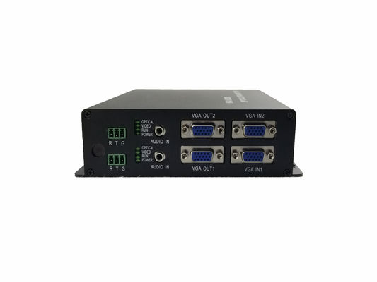 4 CH1080P/60Hz VGA fiber Optic Converter /Uncompressed to Fiber Video Transmission+data,Available OEM/ODM supplier