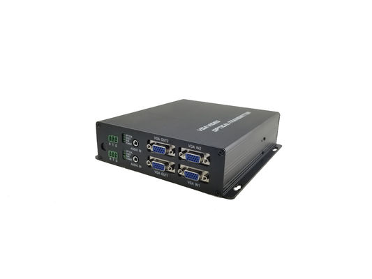 4 CH1080P/60Hz VGA fiber Optic Converter /Uncompressed to Fiber Video Transmission+data,Available OEM/ODM supplier
