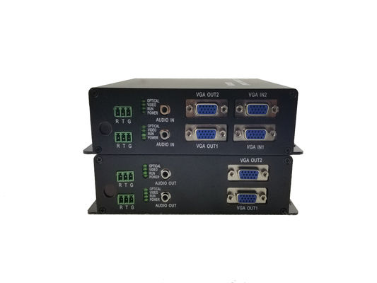 4 CH1080P/60Hz VGA fiber Optic Converter /Uncompressed to Fiber Video Transmission+data,Available OEM/ODM supplier