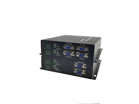 4 CH1080P/60Hz VGA fiber Optic Converter /Uncompressed to Fiber Video Transmission+data,Available OEM/ODM supplier