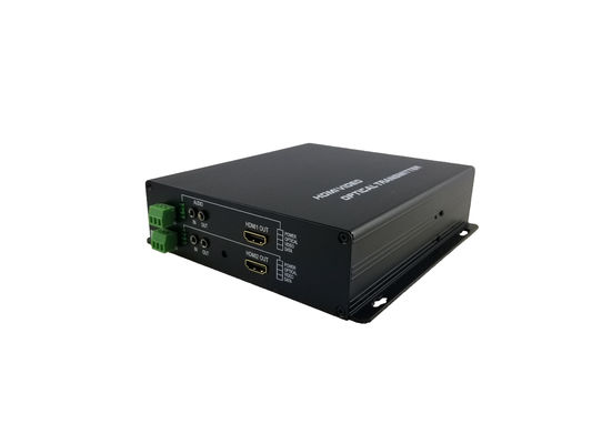 2-Ch 1080P HDMI Fiber Optic Converter Transceiver with External Audio Extender supplier