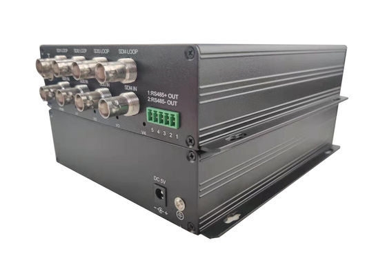 Humanity 8 channel 3GSDI to Fiber Digital Video Converter with RS485 data and customized services sdi to fiber converter supplier