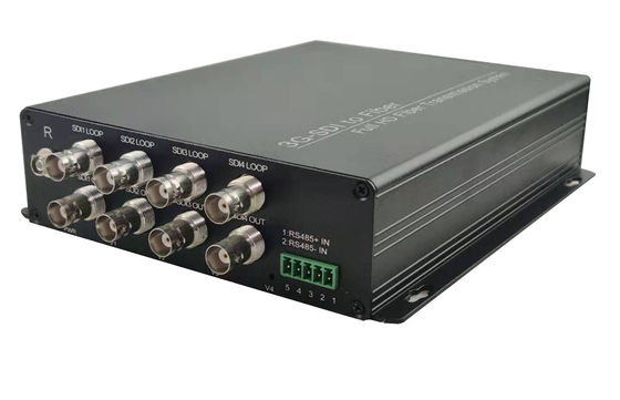 Humanity 8 channel 3GSDI to Fiber Digital Video Converter with RS485 data and customized services sdi to fiber converter supplier