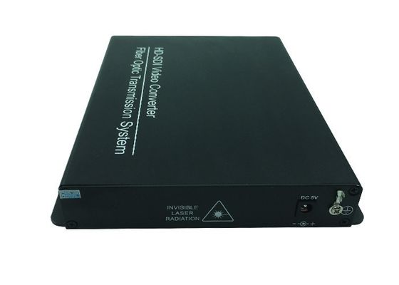 1 Channel HD-SDI to Fiber Optical Video Converter 20KM Fiber Video Transmitter Single Fiber Mode supplier