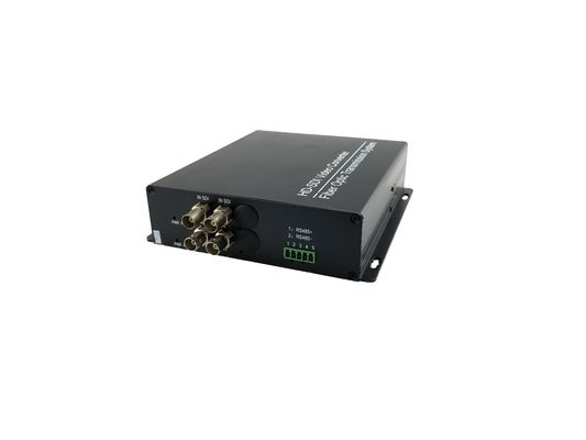 4 Channels HD-SDI to FC/ST/SC Fiber video converter,HDSDI to ST Singlemode Fiber Exender ,For Security SDI cameras only supplier