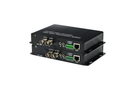 2Ch HD SDI to Fiber Extender + 1 Channel Outside Forward Bidirectional Stereo Audio 3.5mm Jack supplier