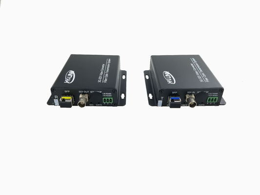 1080P/60Hz 3G-SDI to Fiber Optical Converter with RS485 Data to Extender Receiver,Support SD/HD/3G-SDI input&output 20KM supplier