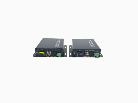 1080P/60Hz 3G-SDI to Fiber Optical Converter with RS485 Data to Extender Receiver,Support SD/HD/3G-SDI input&output 20KM supplier