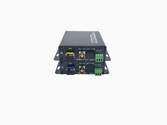 1080P/60Hz 3G-SDI to Fiber Optical Converter with RS485 Data to Extender Receiver,Support SD/HD/3G-SDI input&output 20KM supplier