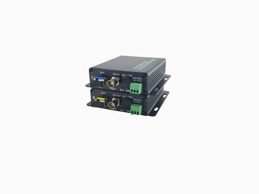 1080P/60Hz 3G-SDI to Fiber Optical Converter with RS485 Data to Extender Receiver,Support SD/HD/3G-SDI input&output 20KM supplier