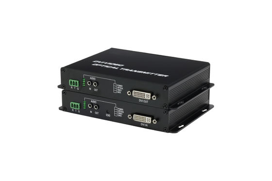 1 Channel 1080P/60Hz DVI to Fiber Optic Video Converter over Single Mode Fiber with LC(SFP ) Fiber Port supplier