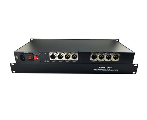 8 Channel Forward XLR Balanced Audio to Fiber Converter,broadcasts quality audio signals up to 12.5 miles of single-mode supplier
