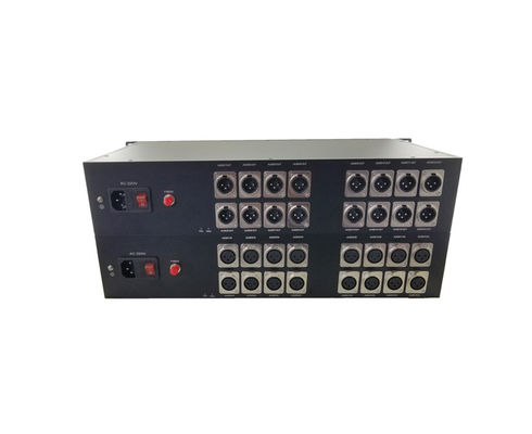 16Channel Forward XLR Balanced Audio to Fiber Converter,broadcasts quality audio signals up to 12.5 miles of single-mode supplier