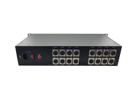 16Channel Forward XLR Balanced Audio to Fiber Converter,broadcasts quality audio signals up to 12.5 miles of single-mode supplier