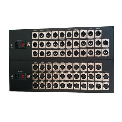 32 x forward XLR balanced audio converter;FC 20 ~ 100 km;Audio signals up to 12.5 miles in a single mode supplier