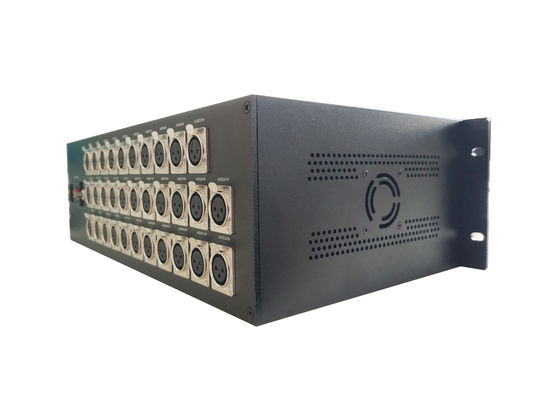 32 x forward XLR balanced audio converter;FC 20 ~ 100 km;Audio signals up to 12.5 miles in a single mode supplier