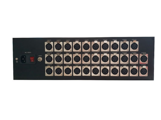 32 x forward XLR balanced audio converter;FC 20 ~ 100 km;Audio signals up to 12.5 miles in a single mode supplier