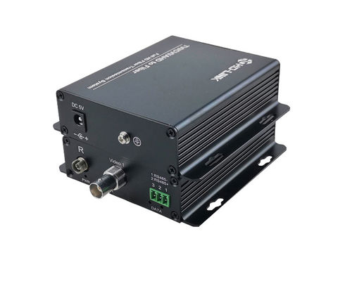 H1channnel  HDCVI/TVI/AHD Fiber Video Optic Transmitters Receivers 720P/960P/1080P,Distance 20KM supplier